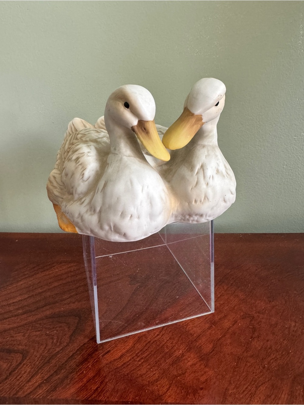 Ducks Couple Ceramic Figurine
